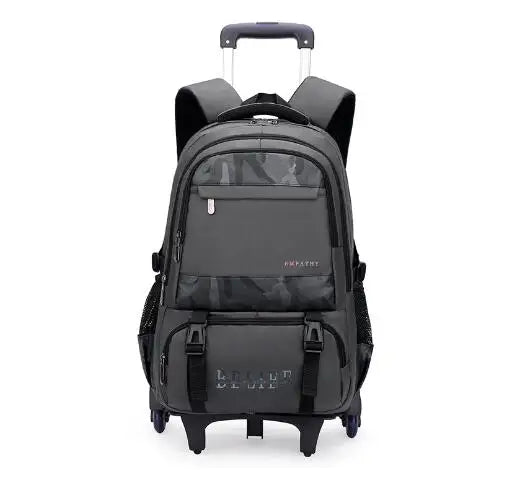 Cartable à Roulette Garçon 51cm Grand Format Oxford