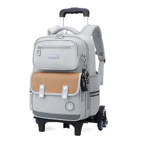 Cartable à Roulette Primaire 41cm Compact Oxford Léger