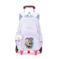 Cartable à Roulette Pat Patrouille 50cm 6 Roues Grande Capacité