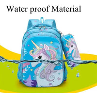 Cartable à Roulette Licorne 48cm Filles