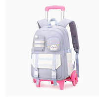 Cartable à Roulette Collège 53cm Polyvalent Oxford