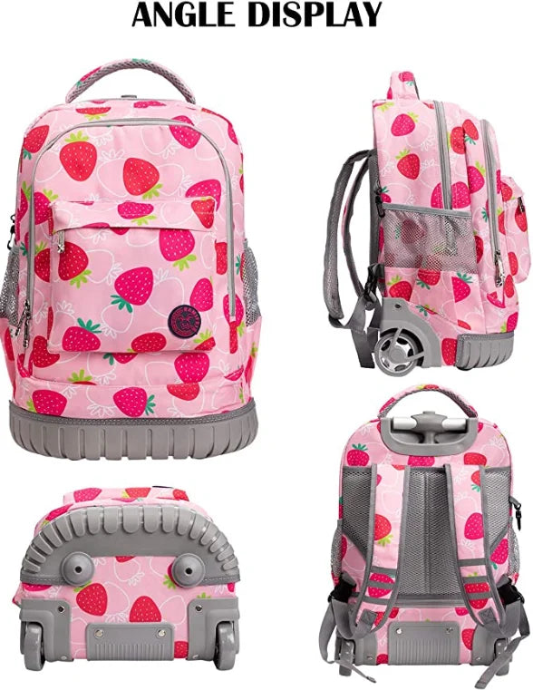 Cartable à Roulette Lycee Adulte 18 Pouces Ordinateur