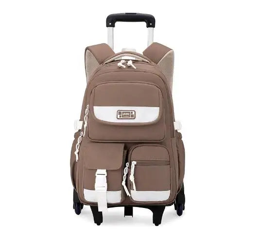Cartable à Roulette Garçon 48cm Oxford Résistant