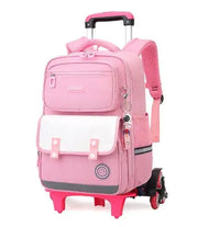 Cartable à Roulette Primaire 41cm Compact Oxford Léger