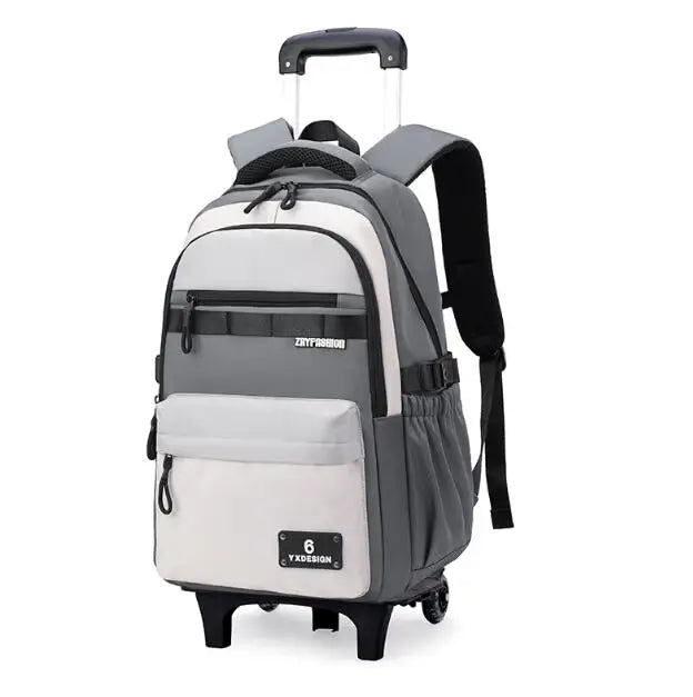 Cartable à Roulette CE2 CM1 CM2 47cm Compact