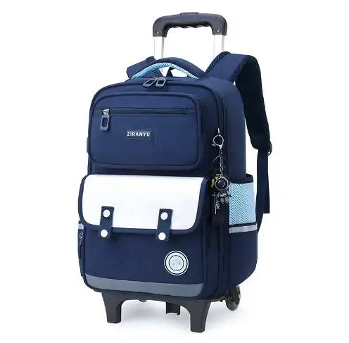 Cartable à Roulette Primaire 41cm Compact Oxford Léger