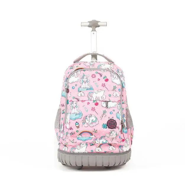 Cartable à Roulette Lycee Adulte 18 Pouces Ordinateur