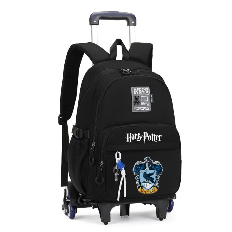 Cartable à Roulette Harry Potter 52cm 6 Roues Trolley Détachable