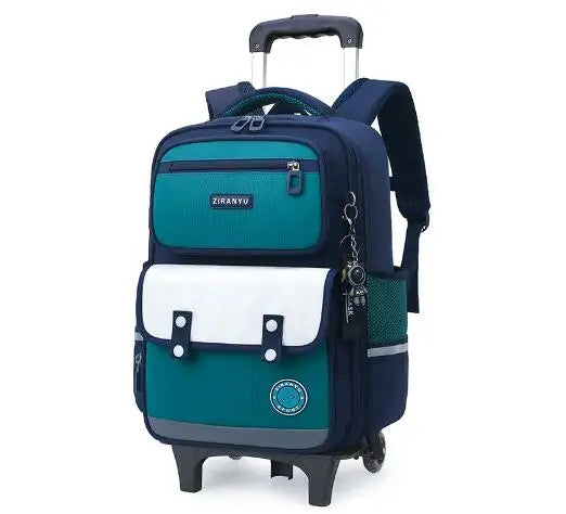 Cartable à Roulette Primaire 41cm Compact Oxford Léger