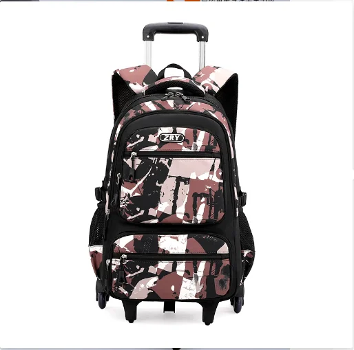 Cartable à Roulette Collège 53cm Léger Oxford