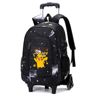 Cartable à Roulette Pokémon 52cm 6 Roues Monte-Escaliers