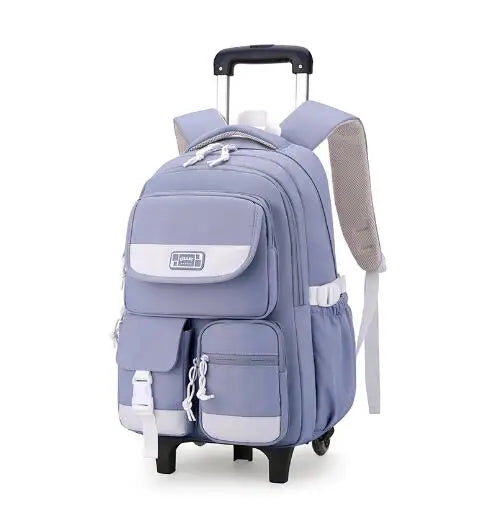 Cartable à Roulette Garçon 48cm Oxford Résistant