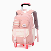 Cartable à Roulette Collège 53cm Polyvalent Oxford