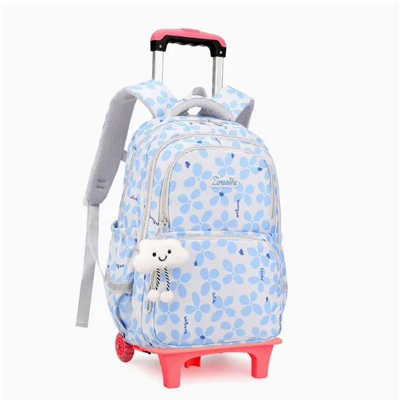 Cartable à Roulette Collège 53cm Format Généreux Oxford