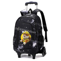 Cartable à Roulette Pat Patrouille 52cm 2 en 1 Monte-Escaliers
