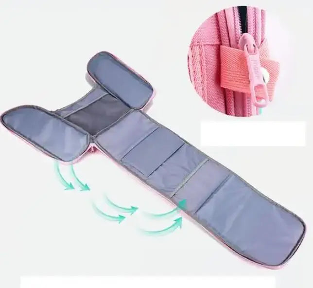Cartable à Roulette 25L Ultra-Léger 1.6kg Set