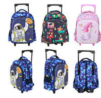 Cartable à Roulette Maternelle 40cm Compact Set Lunch Bag
