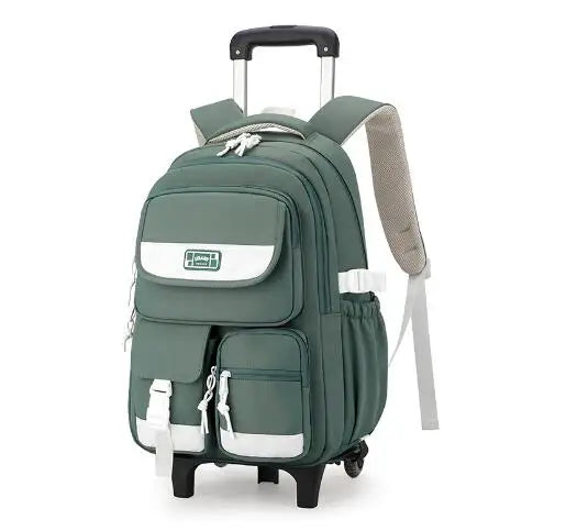 Cartable à Roulette Garçon 48cm Oxford Résistant