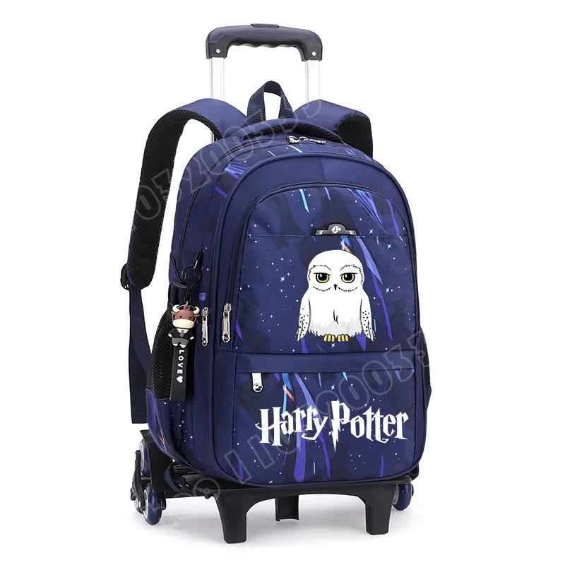 Cartable à Roulette Harry Potter 50cm Léger Waterproof Grande Capacité