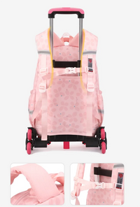 Cartable à Roulette Collège 53cm Format Généreux Oxford
