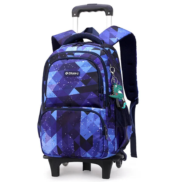 Cartable à Roulette CE2 CM1 CM2 48cm 6 Roues
