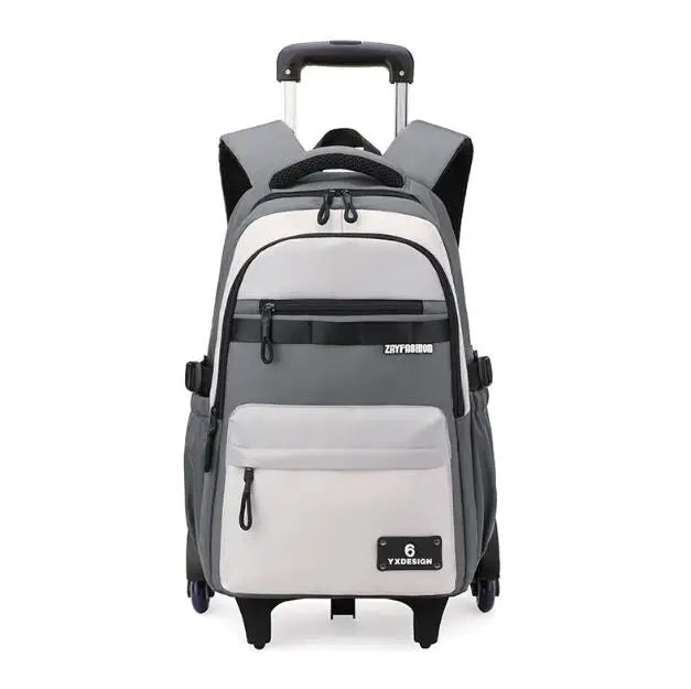 Cartable à Roulette CE2 CM1 CM2 47cm Compact
