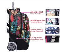 Cartable à Roulette Lycee Adulte 49cm Ordinateur Oxford