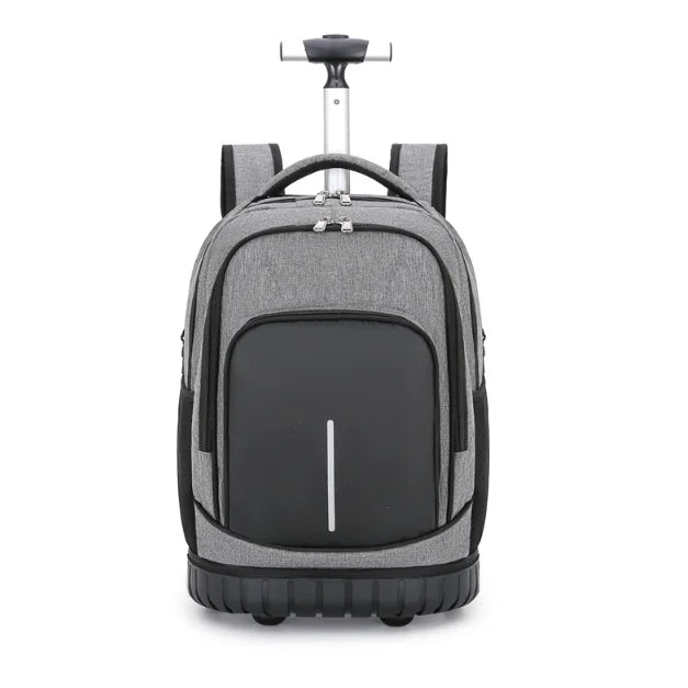 Cartable à Roulette Grand 18 Pouces Imperméable Ado