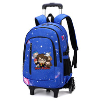 Cartable à Roulette Sorcier 6 Roues Compartiment Laptop Monte-Escaliers