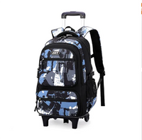 Cartable à Roulette Collège 53cm Léger Oxford