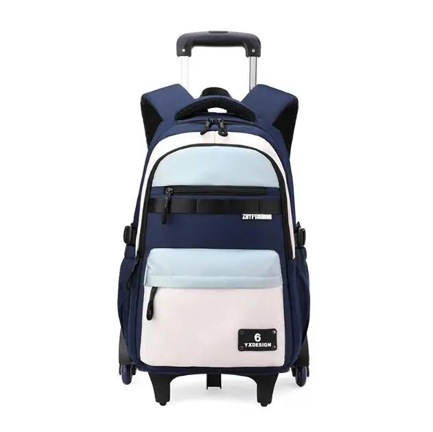 Cartable à Roulette CE2 CM1 CM2 47cm Compact