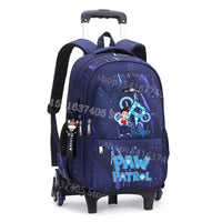Cartable à Roulette Chiots Sauveteurs 6 Roues Imperméable