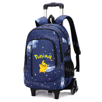 Cartable à Roulette Pokémon 50cm 2 en 1 Ciel Étoilé