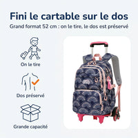 Cartable à Roulette Grand 52cm Oxford