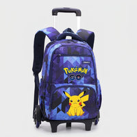 Cartable à Roulette Pokémon 48cm 6 Roues Imperméable