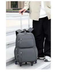 Cartable à Roulette Garçon 48cm Grande Capacité